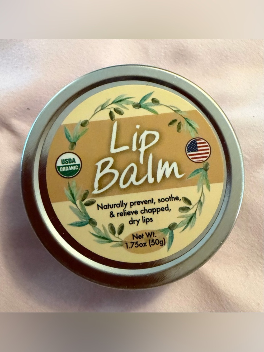 Baker Goods NWT Organic Lip Balm - Cream Hydrating Salve
